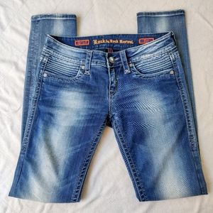 Rock by Rock Revival Devon Skinny Studded Jeans